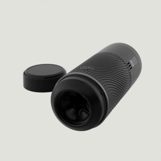 Черный мастурбатор с контролем всасывания Arcwave Pow Stroker - Arcwave - в Норильске купить с доставкой