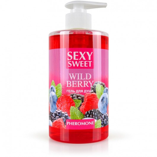 Гель для душа Sexy Sweet Wild Berry с ароматом лесных ягод и феромонами - 430 мл. -  - Магазин феромонов в Норильске