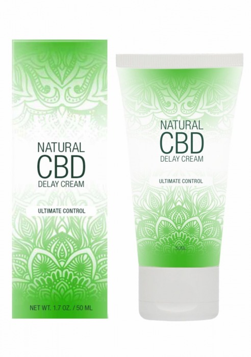 Крем-пролонгатор Natural CBD Delay Cream - 50 мл. - Shots Media BV - купить с доставкой в Норильске