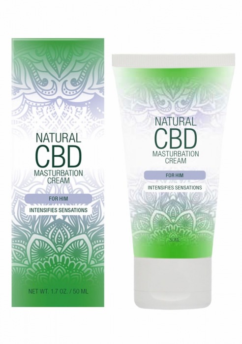 Крем для мастурбации для мужчин Natural CBD Masturbation Cream For Him - 50 мл. - Shots Media BV - купить с доставкой в Норильске