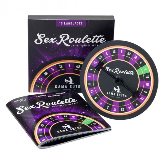 Настольная игра-рулетка Sex Roulette Kamasutra - Tease&Please - купить с доставкой в Норильске