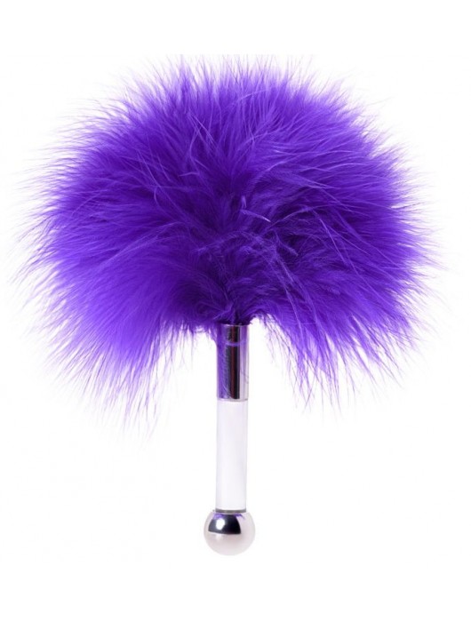 Фиолетовая пуховая щекоталка - ToyFa - купить с доставкой в Норильске