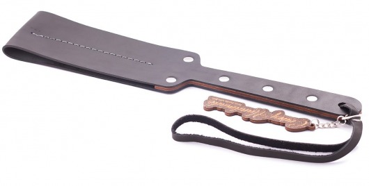 Гладкий мягкий удлиненный пэддл с заклепками - 32 см. - Crazy Handmade - купить с доставкой в Норильске