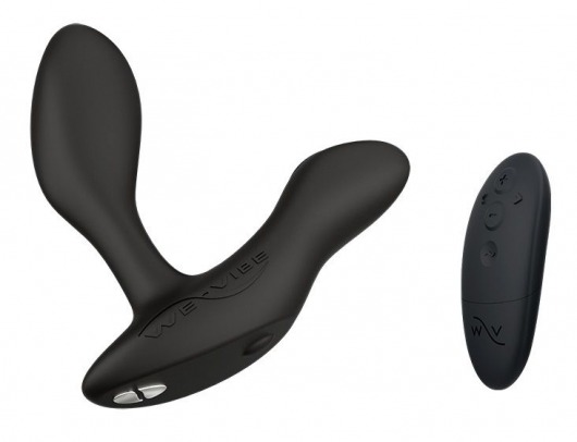 Черный анальный вибратор We-Vibe Vector+ - We-vibe - в Норильске купить с доставкой