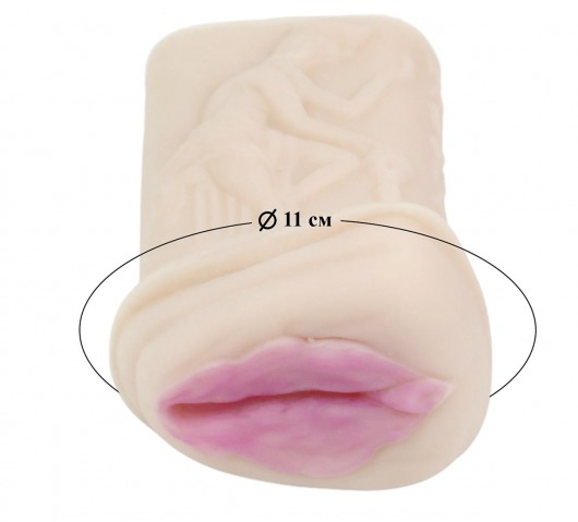 Мастурбатор-вагина из киберкожи - LOVETOY (А-Полимер) - в Норильске купить с доставкой