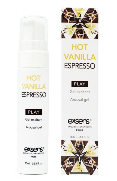 Возбуждающий гель Hot Vanilla Espresso Arousal Gel - 15 мл. - Exsens - купить с доставкой в Норильске