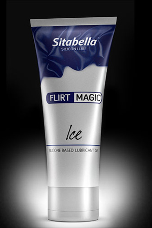 Силиконовая гель-смазка FLIRT MAGIC Ice с лёгким пролонгирующим эффектом - 75 мл. - Sitabella - купить с доставкой в Норильске