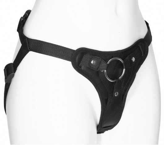 Женские трусики для фиксации насадки кольцом с внутренней насадкой - LOVETOY (А-Полимер) - купить с доставкой в Норильске