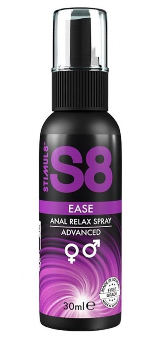 Расслабляющий анальный спрей S8 Ease Anal Relax Spray - 30 мл. - Stimul8 - купить с доставкой в Норильске