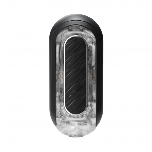 Черный мастурбатор Tenga Flip Zero Gravity с вибрацией - Tenga - в Норильске купить с доставкой