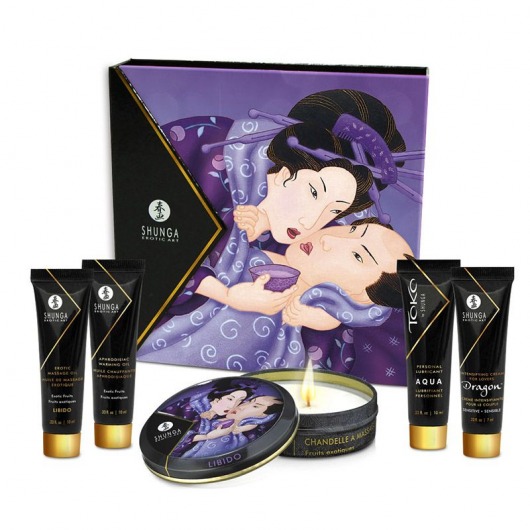 Подарочный набор Geishas secret из 5 предметов - Shunga - купить с доставкой в Норильске