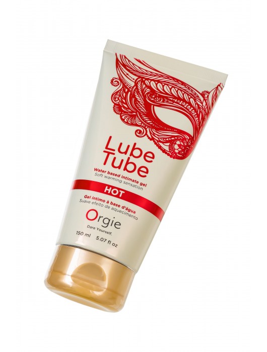 Интимный гель на водной основе Lube Tube Hot с разогревающим эффектом - 150 мл. - ORGIE - купить с доставкой в Норильске