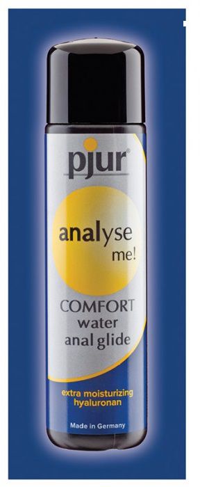 Анальный лубрикант pjur ANALYSE ME Comfort Water Anal Glide - 2 мл. - Pjur - купить с доставкой в Норильске
