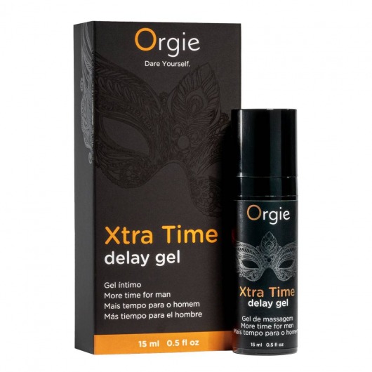 Продлевающий гель Orgie Xtra Time Delay Gel - 15 мл. - ORGIE - купить с доставкой в Норильске