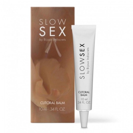 Бальзам для клитора Slow Sex Clitoral Balm - 10 мл. - Bijoux Indiscrets - купить с доставкой в Норильске