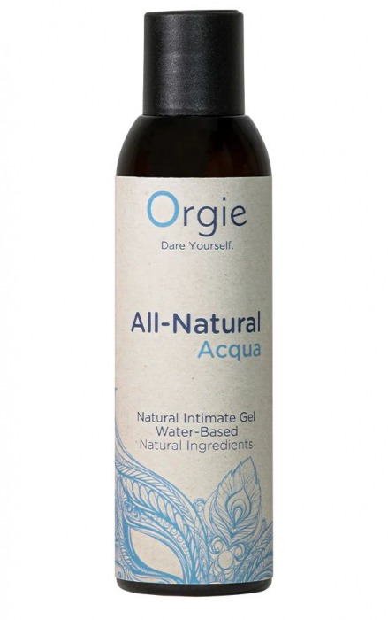 Интимный гель на водной основе Orgie All-Natural Acqua - 150 мл. - ORGIE - купить с доставкой в Норильске