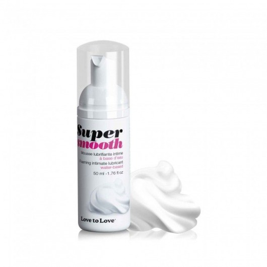 Лубрикант нежнейшая пенка Super Smooth Foaming Intime Lubricant - 50 мл. - Love to Love - купить с доставкой в Норильске