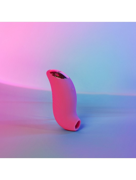 Розовый вакуум-волновой стимулятор Believer - Love to Love