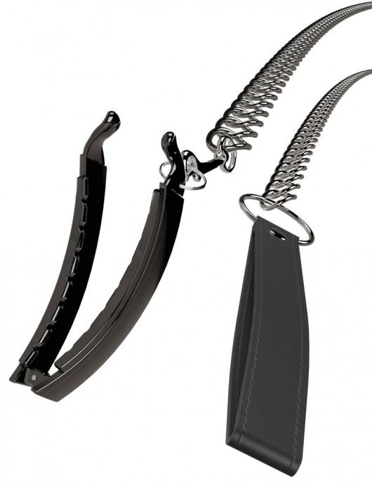 Зажим для половых губ с поводком Pussy Clamp With A Leash - Orion - купить с доставкой в Норильске