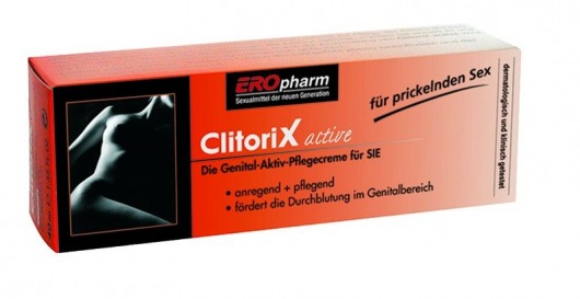 Возбуждающий крем для женщин ClitoriX active - 40 мл. - Joy Division - купить с доставкой в Норильске