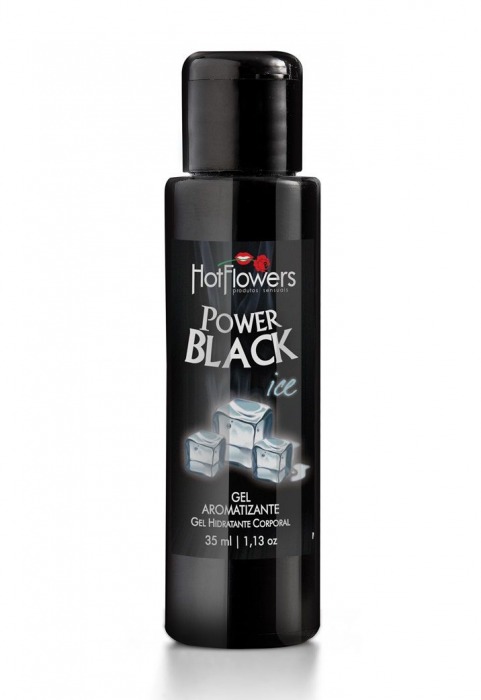 Стимулирующий гель для массажа Power Black - 35 мл. - HotFlowers - купить с доставкой в Норильске