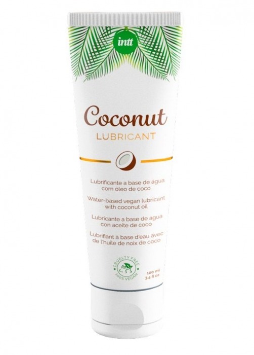 Веганская смазка на водной основе Coconut Lubricant - 100 мл. - INTT - купить с доставкой в Норильске