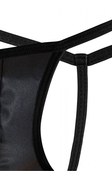 Черные мужские трусы-стринги Darkzone - Darkzone купить с доставкой