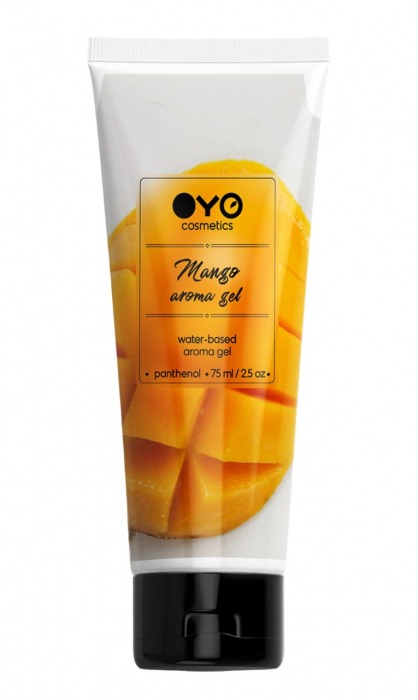 Лубрикант на водной основе OYO Aroma Gel Mango с ароматом манго - 75 мл. - OYO - купить с доставкой в Норильске