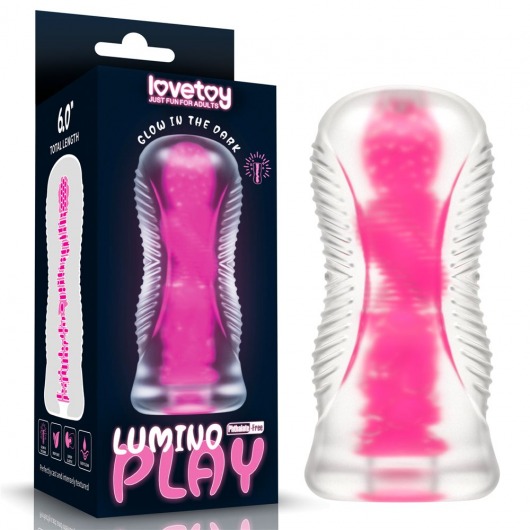 Светящийся в темноте мастурбатор 6.0 Lumino Play Masturbator - Lovetoy - в Норильске купить с доставкой