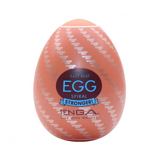 Мастурбатор-яйцо Tenga Egg Spiral - Tenga - в Норильске купить с доставкой