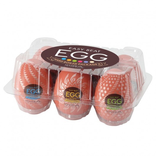 Набор из 6 мастурбаторов-яиц Tenga Egg Variety Pack V - Tenga - в Норильске купить с доставкой