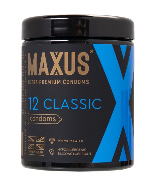 Классические презервативы MAXUS Classic - 12 шт. - Maxus - купить с доставкой в Норильске