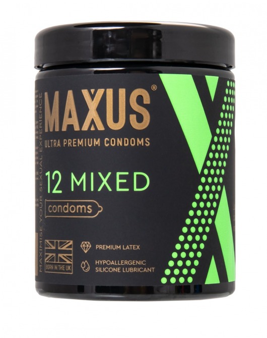 Презервативы MAXUS Mixed - 12 шт. - Maxus - купить с доставкой в Норильске