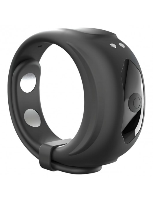 Черное эрекционное виброкольцо Fit Vibe Ring - Dorcel - в Норильске купить с доставкой