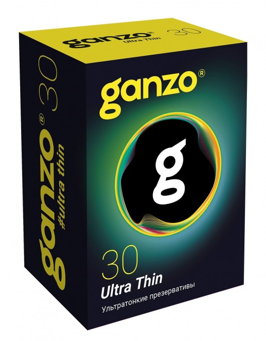 Супертонкие презервативы Ganzo Ultra thin - 30 шт. - Ganzo - купить с доставкой в Норильске
