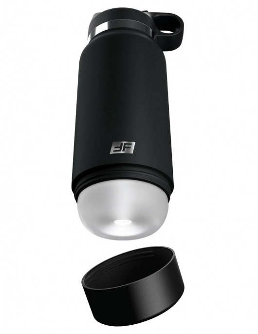 Черный мастурбатор в виде бутылки Fap Flask - Pipedream - в Норильске купить с доставкой