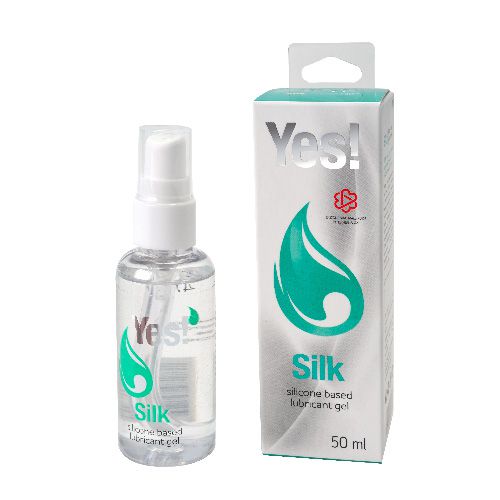 Силиконовая гипоаллергенная вагинальная смазка Yes Silk - 50 мл. - Sitabella - купить с доставкой в Норильске