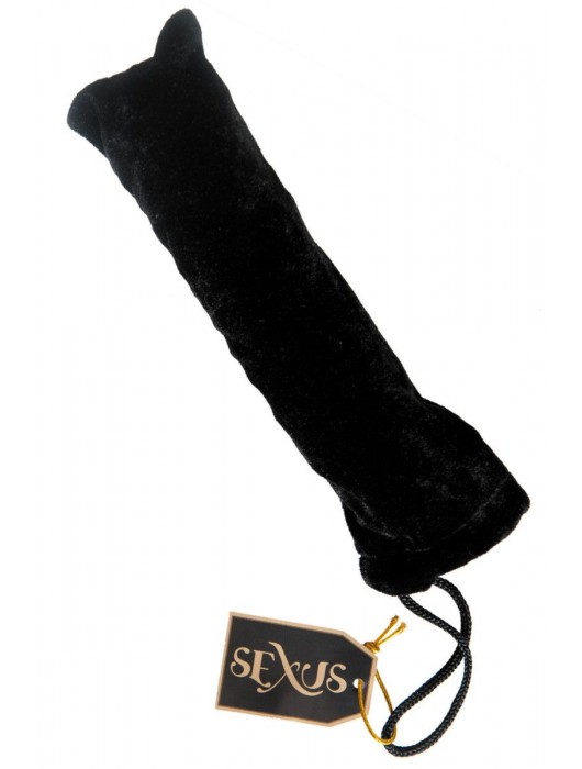 Фаллоимитатор из стекла с синей спиралью - 18 см. - Sexus