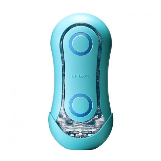 Голубой мастурбатор Tenga Flip ORB Ocean - Tenga - в Норильске купить с доставкой