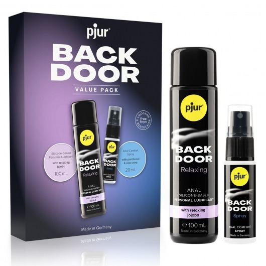 Набор для анального секса pjur Back Door Value Pack - Pjur - купить с доставкой в Норильске