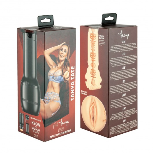 Мастурбатор-вагина FeelTanya Stroker - Kiiroo - в Норильске купить с доставкой