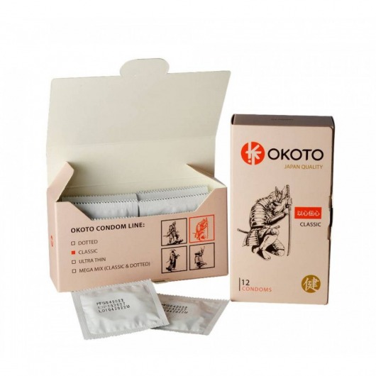 Презервативы OKOTO Classic - 12 шт. - Sitabella - купить с доставкой в Норильске