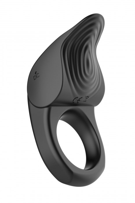 Черное эрекционное виброкольцо Vibro Lust Ring - MALESATION - в Норильске купить с доставкой