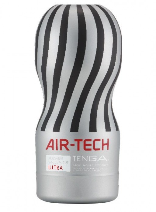 Серый мастурбатор Reusable Vacuum CUP ULTRA - Tenga - в Норильске купить с доставкой