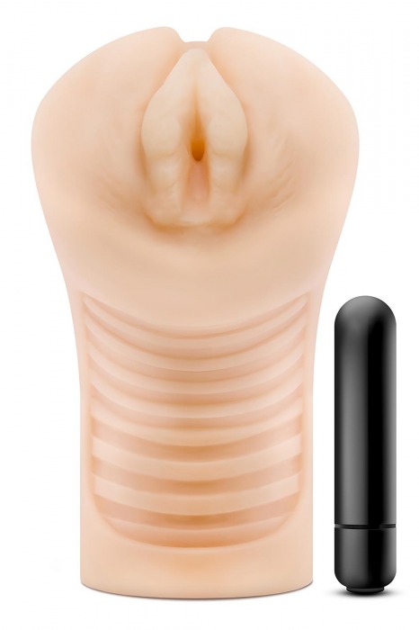 Маструбатор-вагина Soft   Wet Annabella Realistic Beige Masturbator - Blush Novelties - в Норильске купить с доставкой