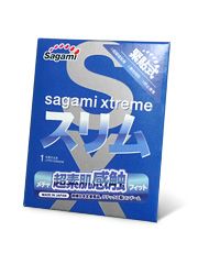 Презерватив Sagami Xtreme FEEL FIT 3D - 1 шт. - Sagami - купить с доставкой в Норильске