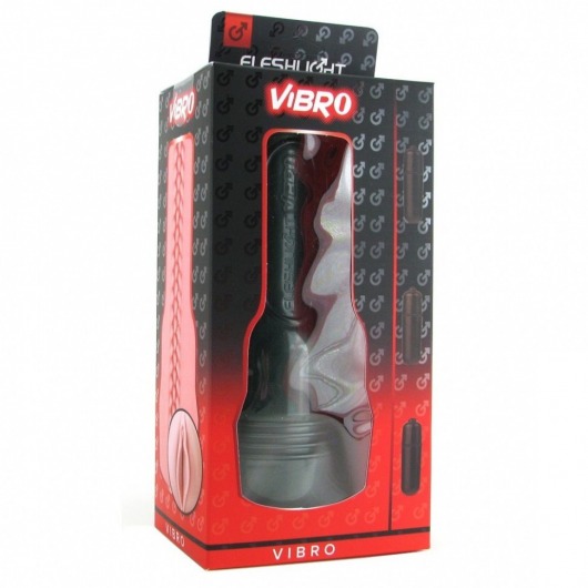 Мастурбатор-вагина Fleshlight - Vibro Pink Lady Touch с вибрацией - Fleshlight - в Норильске купить с доставкой