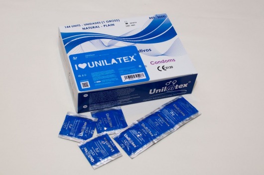 Классические презервативы Unilatex Natural Plain - 144 шт. - Unilatex - купить с доставкой в Норильске