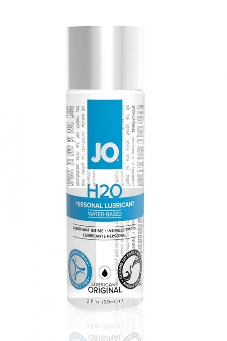 Нейтральный лубрикант на водной основе JO Personal Lubricant H2O - 60 мл. - System JO - купить с доставкой в Норильске