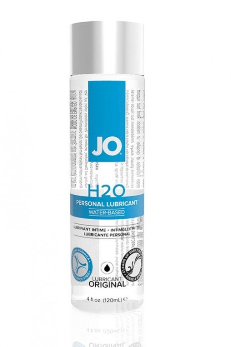 Нейтральный лубрикант на водной основе JO Personal Lubricant H2O - 120 мл. - System JO - купить с доставкой в Норильске